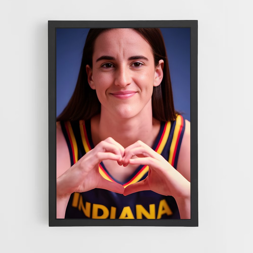 Poster Love & Victory – affiche Basketball (vue 2)